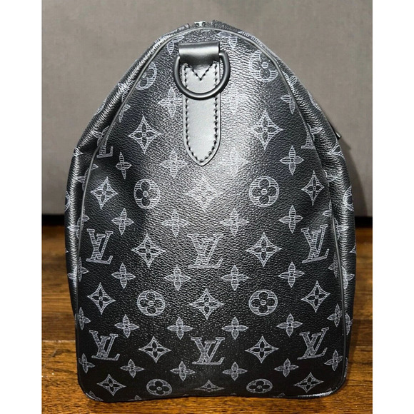 Louis Vuitton Keepall Bandouliere 50 Vivienne Eclipse Duffle Weekend Travel Bag - Picture 7 of 10